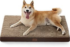 Bedsure Orthopedic Dog Beds with Removable Machine Washable Cover, Brown, Large