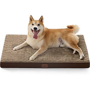Bedsure Orthopedic Dog Beds with Removable Machine Washable Cover, Brown, Large