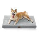 Bedsure Orthopedic Dog Beds with Removable Machine Washable Cover, Light Grey, Large