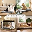 Show in main carousel: Bedsure Orthopedic Dog Beds with Removable Machine Washable Cover, Dark Grey, X-Large slide 5 of 9