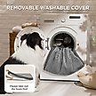 Show in main carousel: Bedsure Orthopedic Dog Beds with Removable Machine Washable Cover, Dark Grey, X-Large slide 6 of 9