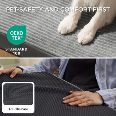 Bedsure Orthopedic Dog Beds with Removable Machine Washable Cover