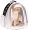 Show in main carousel: Halinfer Hard-Sided Space Capsule Astronaut Clear Bubble Window Airline-Approved Cat Backpack Carrier with Front Extension, 16.5 x 15 x 13-in, Black slide 7 of 7