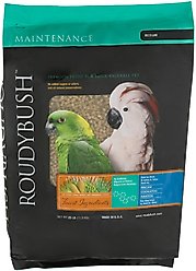 Roudybush Maintenance Medium Pellet Bird Food, 25-lb bag