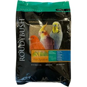 Roudybush Maintenance Crumble Pellet Bird Food, 25-lb bag