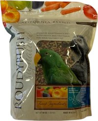 Roudybush California Blend Small Pellet Bird Food, 44-oz bag