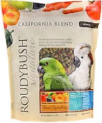 Roudybush California Blend Medium Pellet Bird Food, 44-oz bag