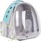 Show in main carousel: Halinfer Hard-Sided Space Capsule Astronaut Clear Bubble Window Airline-Approved Cat Backpack Carrier with Front Extension, 16.5 x 15 x 13-in, Green slide 1 of 6