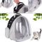 Show in main carousel: Halinfer Hard-Sided Space Capsule Astronaut Clear Bubble Window Airline-Approved Cat Backpack Carrier with Front Extension, 16.5 x 15 x 13-in, Black slide 4 of 7