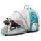 Show in main carousel: Halinfer Hard-Sided Space Capsule Astronaut Clear Bubble Window Airline-Approved Cat Backpack Carrier with Back Extension, 16.5 x 15 x 13-in, Green slide 5 of 6