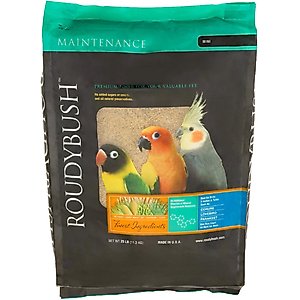 Roudybush Maintenance Mini Pellet Bird Food, 25-lb bag