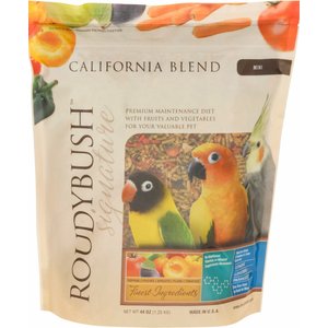 Roudybush California Blend Mini Pellet Bird Food, 44-oz bag
