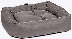 DANISH DESIGN Anti-Bacterial Snuggle Dog & Cat Bed, Grey, Small