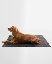 Barbour Tartan Dog Blanket