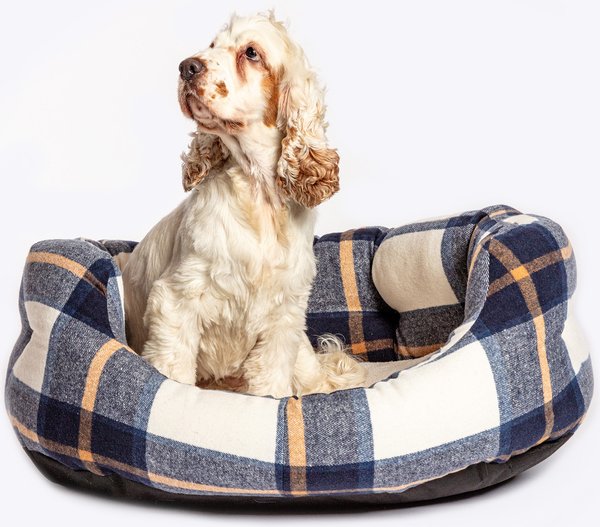 Show full view: DANISH DESIGN Bowmore Navy Deluxe Slumber Dog & Cat Bed, Navy, Medium slide 6 of 7