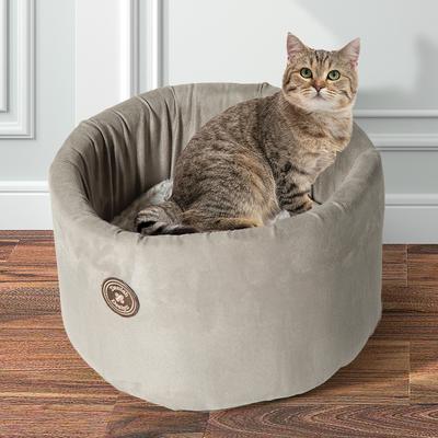 Show full view: DANISH DESIGN Hypo-Allergenic Arctic Cat Bed, Grey, Small slide 6 of 7