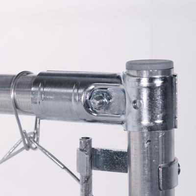 Show full view: Lucky Dog Chain Link DIY Boxed Kit Dog Kennel, Galvanized, 5 x 10-ft slide 8 of 11