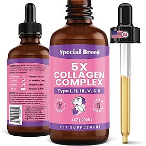 Special Breed Premium Liquid Collagen Joint Supplement for Dogs, 4-fl oz bottle