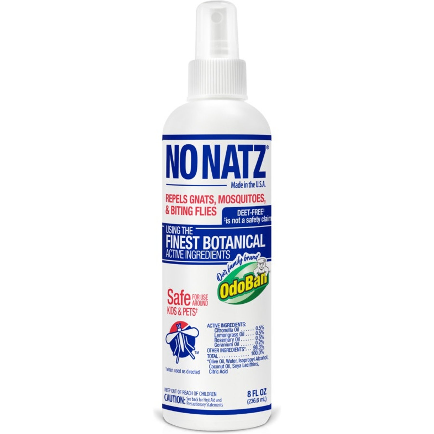 No Natz Bug Repellant Spray, 8-fl oz bottle