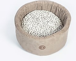 DANISH DESIGN Hypo-Allergenic Arctic Cat Bed, Grey, Small