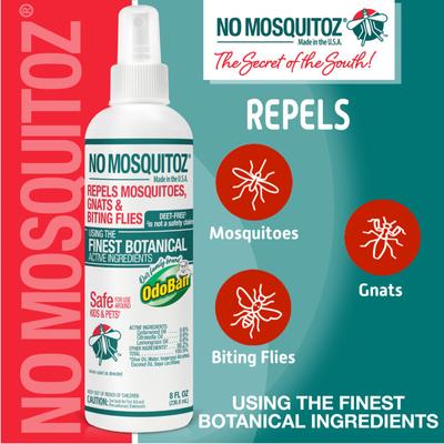 Show full view: No Natz No Mosquitoz Bug Repellant Spray, 8-fl oz botle slide 3 of 7