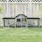 Show in main carousel: Coziwow Large Fashion Wooden Outdoor Rabbit Hutch, Grey slide 5 of 8