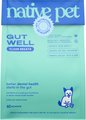 Native Pet GutWell Clean Breath Dental Health & Plaque Control Supplement for Dogs, 12.7-oz bag