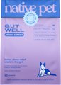 Native Pet GutWell Stress Support Anxiety Relief & Calming Supplement for Dogs with Probiotics, 12.7-oz