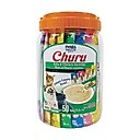 Inaba Churu Tuna & Chicken Puree Variety Pack Grain-Free Lickable Cat Treat, 0.5oz tube, pack of 50
