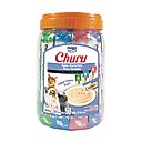 Inaba Churu Tuna Variety Creamy Puree Grain-Free Lickable Cat Treats, 0.5-oz tube, 50 count