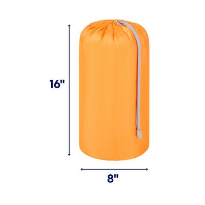 Show full view: Frisco Travel Pillow Dog Mat Bed with Reusable Storage Bag, Orange Tiger, Large slide 3 of 9