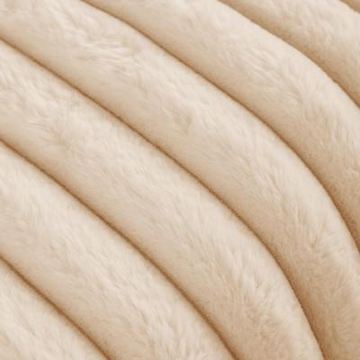 Show full view: Kylinsure Corduroy Fleece Dog & Cat Sofa Bed with Removable Cover, Beign, Small slide 8 of 9