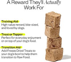 MAEV Human-Grade Beef Liver Freeze-Dried Raw Dog Treats, 8.8-oz bundle slide 2 of 7