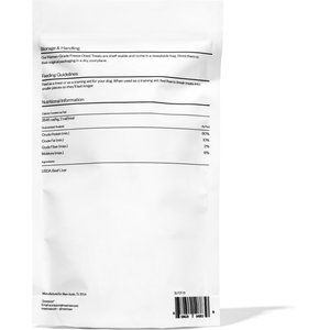 Maev Human-Grade Beef Liver Freeze-Dried Raw Dog Treats, 4.4-oz bag