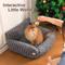 Show in main carousel: Kylinsure Sofa Dog & Cat Bed with Removable Washable Cover, Grey, Small slide 9 of 11