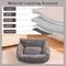 Show in main carousel: Kylinsure Sofa Dog & Cat Bed with Removable Washable Cover, Grey, Small slide 2 of 11