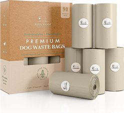 Nina Woof Dog Waste Bags, 90 count