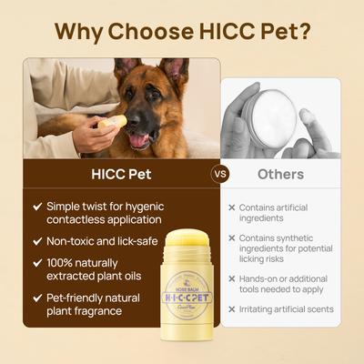 Show full view: HICC PET Nose Balm for Dogs & Cats, 0.53-oz slide 6 of 10