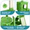 Show in main carousel: Wooflex 54-in Multi-Level Tower Cat Tree with 2 Condos, Green, One Size: 17.7 x 17.7 x 53.9-in slide 6 of 6