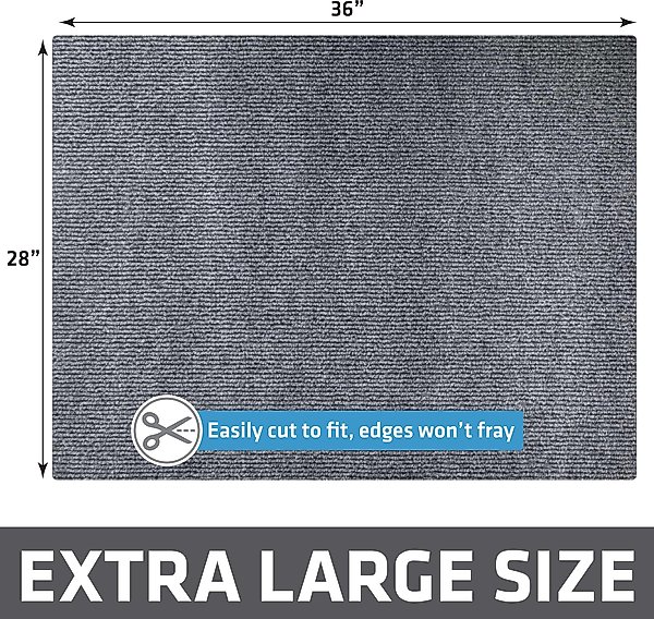Show full view: Drymate Ridged Cat Litter Trapping Mat, X-Large: 28-in x 36-in slide 6 of 9