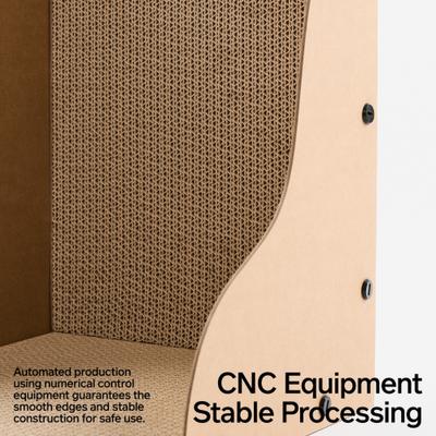 Show full view: Pidan L-Shape Cat Scratcher, Brown slide 6 of 8