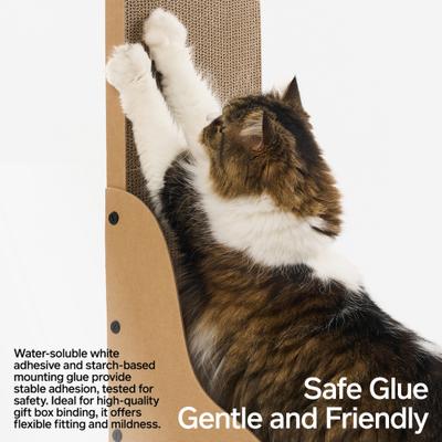 Show full view: Pidan L-Shape Cat Scratcher, Brown slide 5 of 8