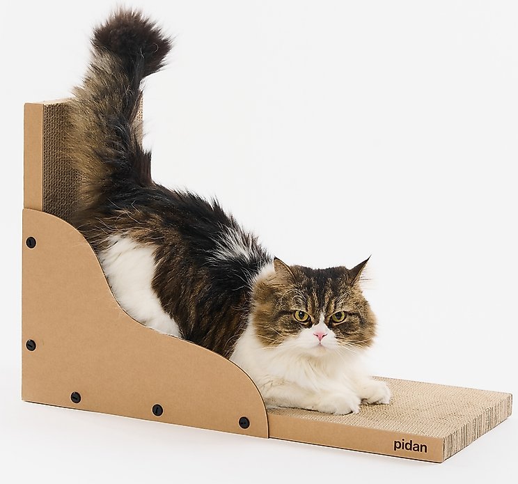 Pidan L-Shape Cat Scratcher, Brown