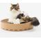 Show in main carousel: Pidan Round Cat Scratch Lounger, Brown slide 1 of 7