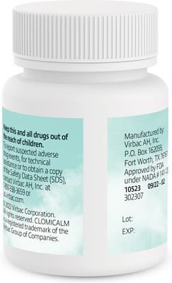 Show full view: Clomicalm (Clomipramine HCl) Tablets for Dogs, 80-mg, 30 tablets slide 6 of 10