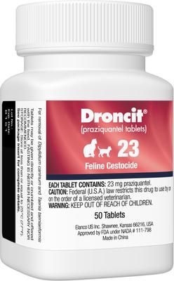 Droncit Tablet for Cats, 23-mg