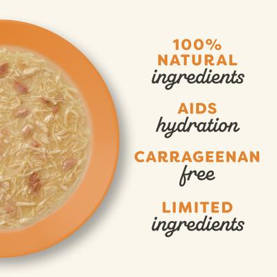 Show full view: Applaws Chicken & Tuna in Gravy Grain-Free Wet Cat Food, 2.47-oz can, case of 24 slide 4 of 9