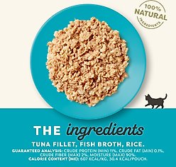 Applaws Kitten Tuna Fillet in Broth Grain-Free Wet Cat Food, 1.76-oz pouch, case of 12 slide 2 of 7