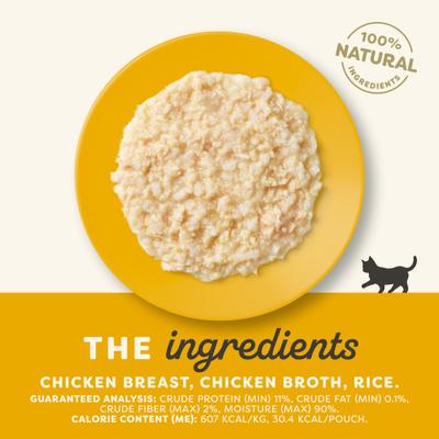 Show full view: Applaws Kitten Chicken Breast in Broth Grain-Free Wet Cat Food, 1.76-oz pouch, case of 12 slide 5 of 9