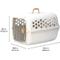 Show in main carousel: SportPet Designs Dog & Cat Travel Kennel, Cream & Gold, 26-in slide 4 of 9